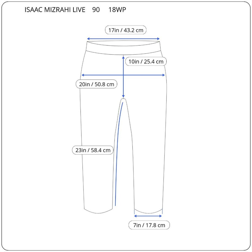 Isaac Mizrahi Live Womens 18WP Plus Capri Pants Tan White Polka Dot GEO28E - Picture 2 of 11